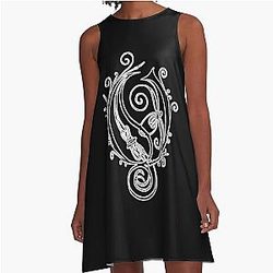 Best Opeth Logo Genre Progressive Metal Exsessa A-Line Dress