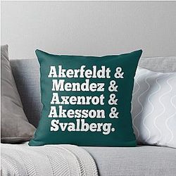 Opeth Lineup Throw Pillow