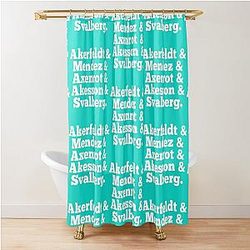 Opeth Lineup Shower Curtain