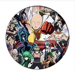 One Punch Man Character Pins Badges Brooch Chest