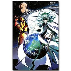 One Punch Man Saitama and Tatsumaki Poster