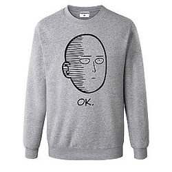 One Punch Man Print Cool Sweatshirt