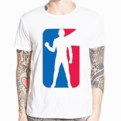 Blue &amp; Red One Punch Man T-shirt