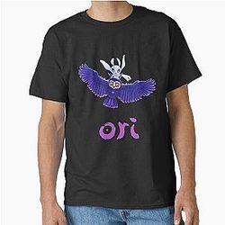 Ori and the Will of the Wisps Game Blue the Blind Forest Action Classic T-Shirt
