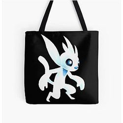 Ori and the Will of the Wisps Game Fan Art and the Blind Forest Action Game Tote Bag