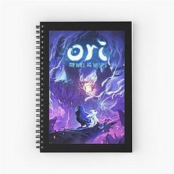 Poster Ori and the Will of the Wisps Spiral Notebook