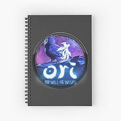 Ori and the Will of the Wisp Design Spiral Notebook