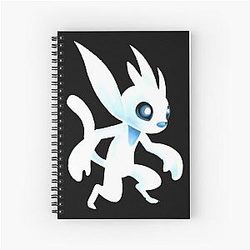 Ori and the Will of the Wisps Game Fan Art The Blind Forest Action Spiral Notebook