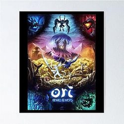 Ori and the Will of the Wisps metroidvania Poster