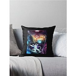 Graphic Ori and the Will o' the Wisps Throw Pillow