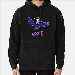 Ori And The Will Of The Wisps Game Grey Pullover Hoodie