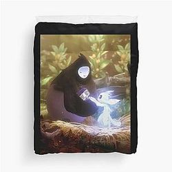 Ori and the Will of the Wisps Game and the Blind Forest Action Game or Geek Duvet Cover