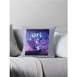 Ori and the Spirit of the Winds Throw Pillow