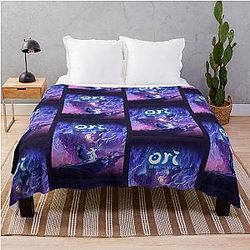 Ori and the Will of the Wisps Throw Blanket