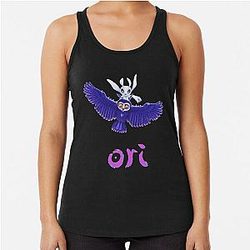 Ori and the Will of the Wisps Game Blue and the Blind Forest Action Racerback Tank Top