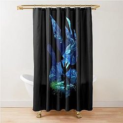 Poster Ori and the Will of Wisps art Shower Curtain
