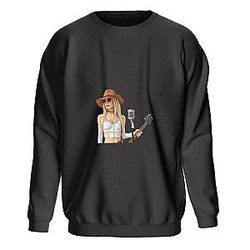 Shredding Solos and Stage Confidence TTPM0602 Orianthi Sweatshirts
