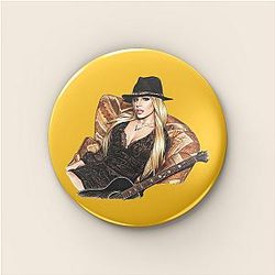 Virtuoso Guitar and Fearless Rock Energy TTPM0602 Orianthi Pins