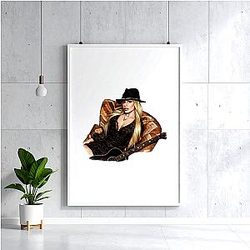 Virtuoso Guitar and Fearless Rock Energy TTPM0602 Orianthi Posters
