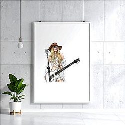 Technical Fire with Feminine Power TTPM0602 Orianthi Posters