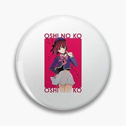 red cute girl oshi no ko Pin