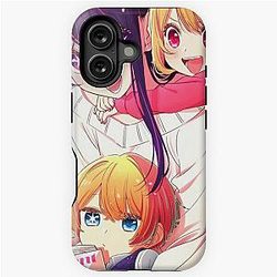 Oshi no ko Ai Aqua and Ruby iPhone Tough Case