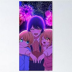 Oshi no ko Fireworks Poster