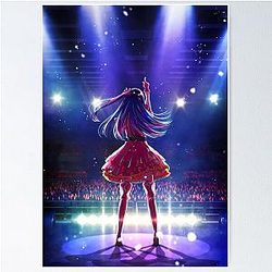 Oshi no Ko Art Poster