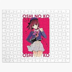 red cute girl oshi no ko Jigsaw Puzzle