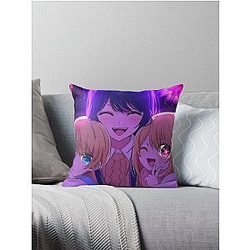 Oshi no ko Fireworks Throw Pillow