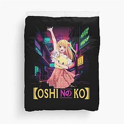 Visual Storytelling Cinematic Techniques in Oshi No Ko cute Duvet Cover