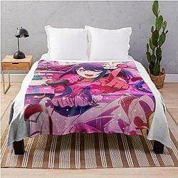 Oshi no Ko Throw Blanket