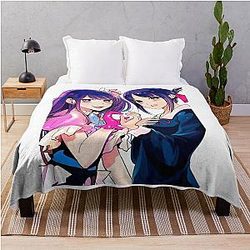 Oshi No Ko Throw Blanket