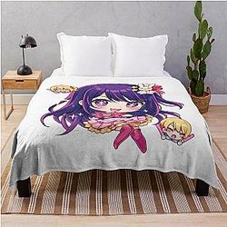 Oshi No Ko Throw Blanket