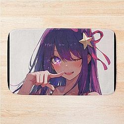 Ai Hoshino - Oshi no Ko FanArt Bath Mat
