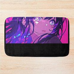 Ai Hoshino - Oshi no Ko FanArt Bath Mat