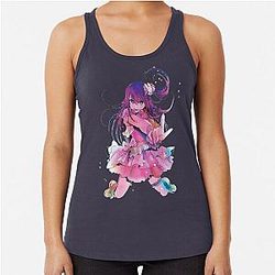 oshi no ko Racerback Tank Top