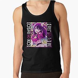 OSHI NO KO ANIME, AI HOSHINO,  推しの子 Tank Top