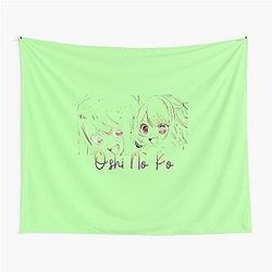 anime, new anime, anime love, idols, oshi no ko, shirt, Tapestry
