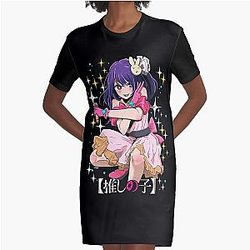 Ai Hoshino - Oshi no Ko Graphic T-Shirt Dress