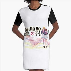 Oshi No Ko Graphic T-Shirt Dress