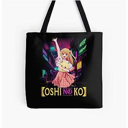 Visual Storytelling Cinematic Techniques in Oshi No Ko cute All Over Print Tote Bag
