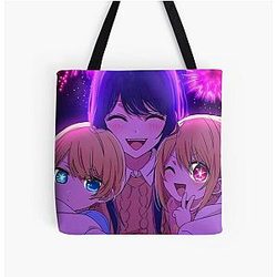 Oshi no ko Fireworks All Over Print Tote Bag