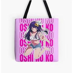 Oshi no ko stickers All Over Print Tote Bag