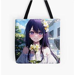 Ai hoshino oshi no ko All Over Print Tote Bag