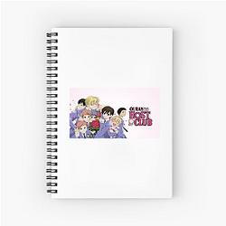 Ouran High School Host Club – Exclusive Club Vibes Pack Ouran High School Host Club Notebook
