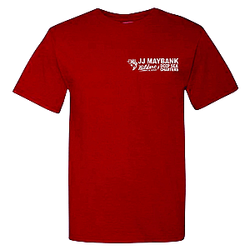 JJ Maybank Deep Sea Charters Chest LA 2805 Outer Banks T-Shirt