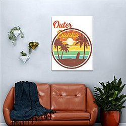 Outer Banks Canvas Print Premium Merch Store