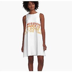 Outer Banks Quote A-Line Dress Premium Merch Store
