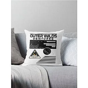 NASA-Inspired Outer Wilds Ventures Throw Pillow